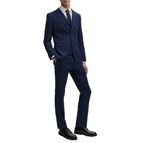 Hugo Boss , Single Breasted Suits ,Blue male, Sizes: