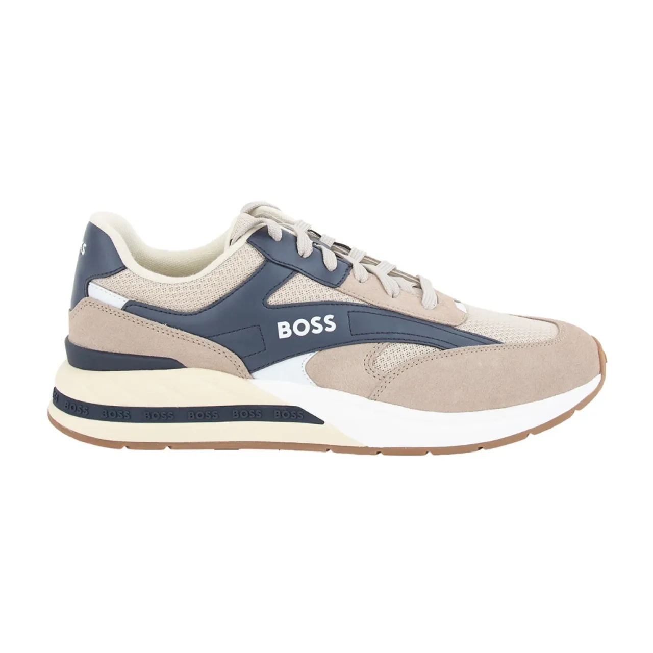 Hugo Boss , Sneakers ,Beige male, Sizes: