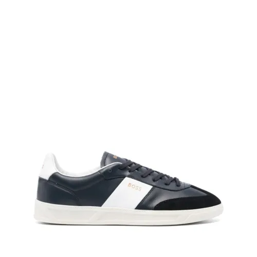 Hugo Boss , Stylish Sneakers for Men and Women ,Blue male, Sizes: