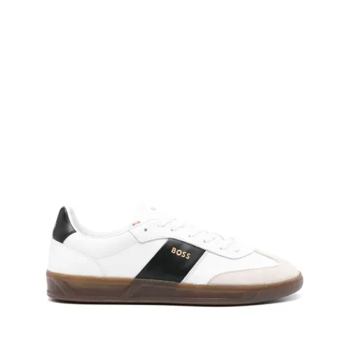 Hugo Boss , Stylish Sneakers for Men and Women ,White male, Sizes: