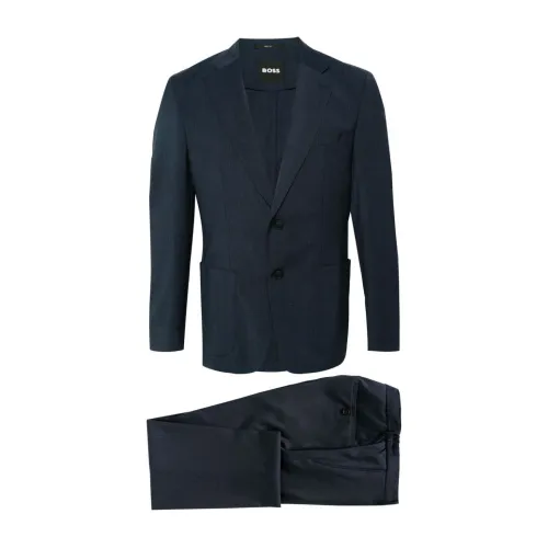 Hugo Boss , Stylish Suit ,Blue male, Sizes: