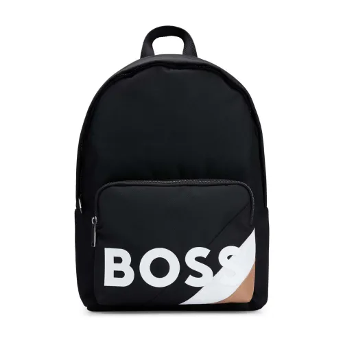 Hugo Boss , Stylish Zaini Backpack ,Black male, Sizes: ONE SIZE