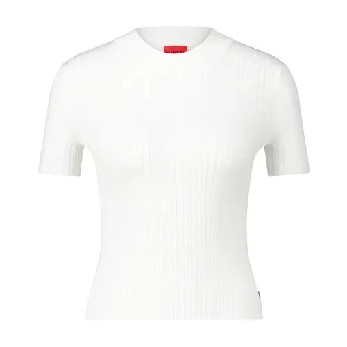 Hugo Boss , T-Shirts ,White female, Sizes: