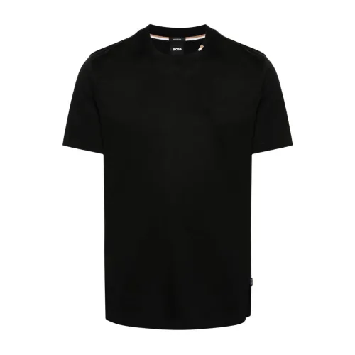 Hugo Boss , Tiburt424 t-shirt ,Black male, Sizes:
