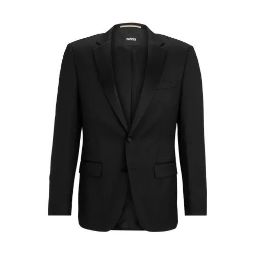 Hugo Boss , Tuxedo Jacket - Black ,Black male, Sizes:
