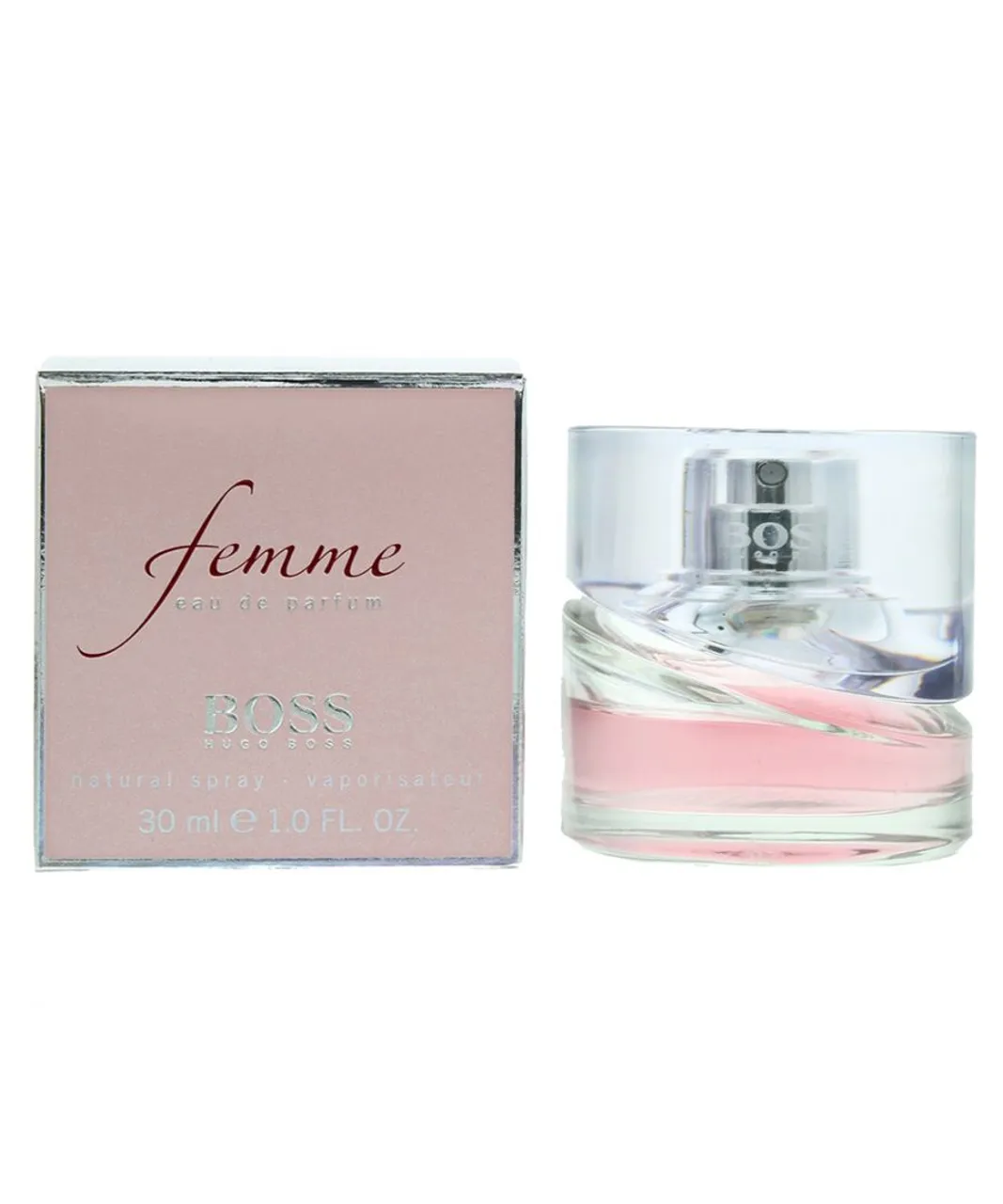 Hugo Boss Womens Femme Eau de Parfum 30ml Spray For Her - Rose - One Size