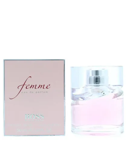 Hugo Boss Womens Femme Eau de Parfum 50ml Spray - Rose - One Size