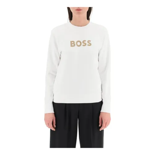 Hugo Boss , Womens Luxe Designer Top ,White female, Sizes: