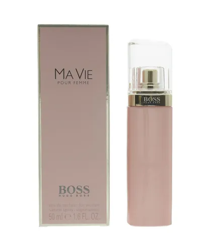 Hugo Boss Womens Ma Vie Pour Femme Eau de Parfum 50ml Spray For Her - Pink - One Size
