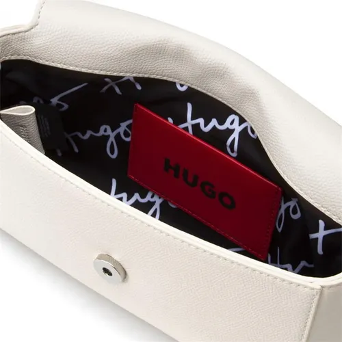 Hugo Chris Flip Crossbody Bag - White
