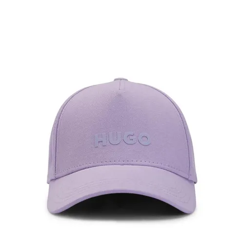 Hugo Cotton Twill Logo Baseball Cap - Purple