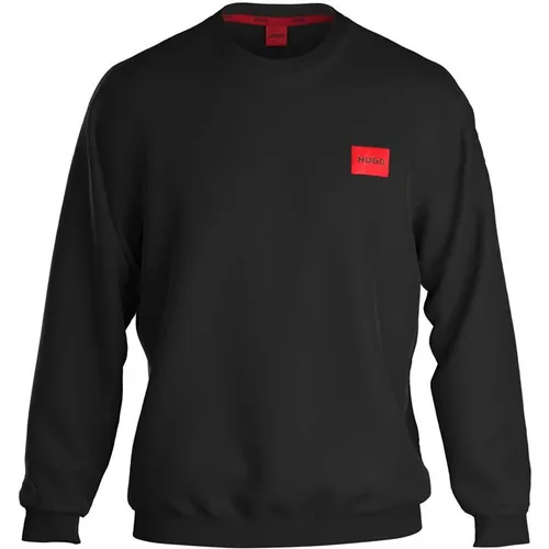 Hugo Cut Logo Sweatshirt - Black