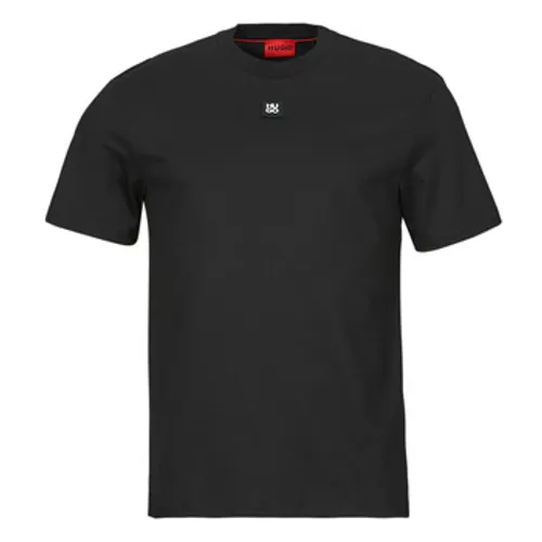 HUGO  Dalile  men's T shirt in Black