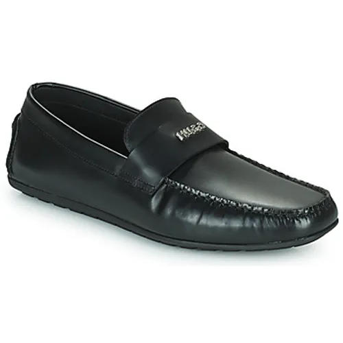 HUGO  Dandy_Mocc_boml  men's Loafers / Casual Shoes in Black