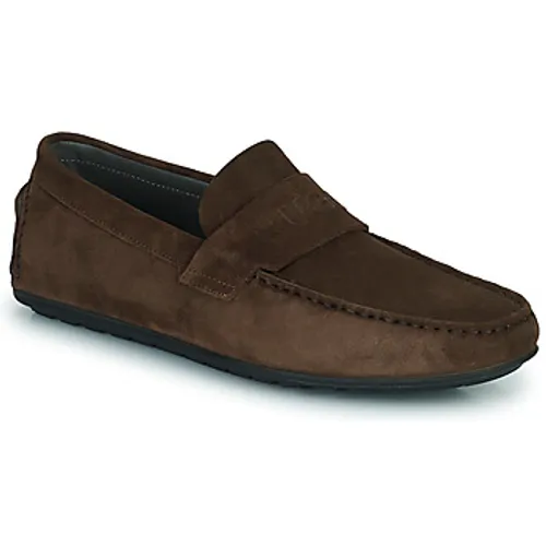 HUGO  Dandy_mocc_sdpe  men's Loafers / Casual Shoes in Brown