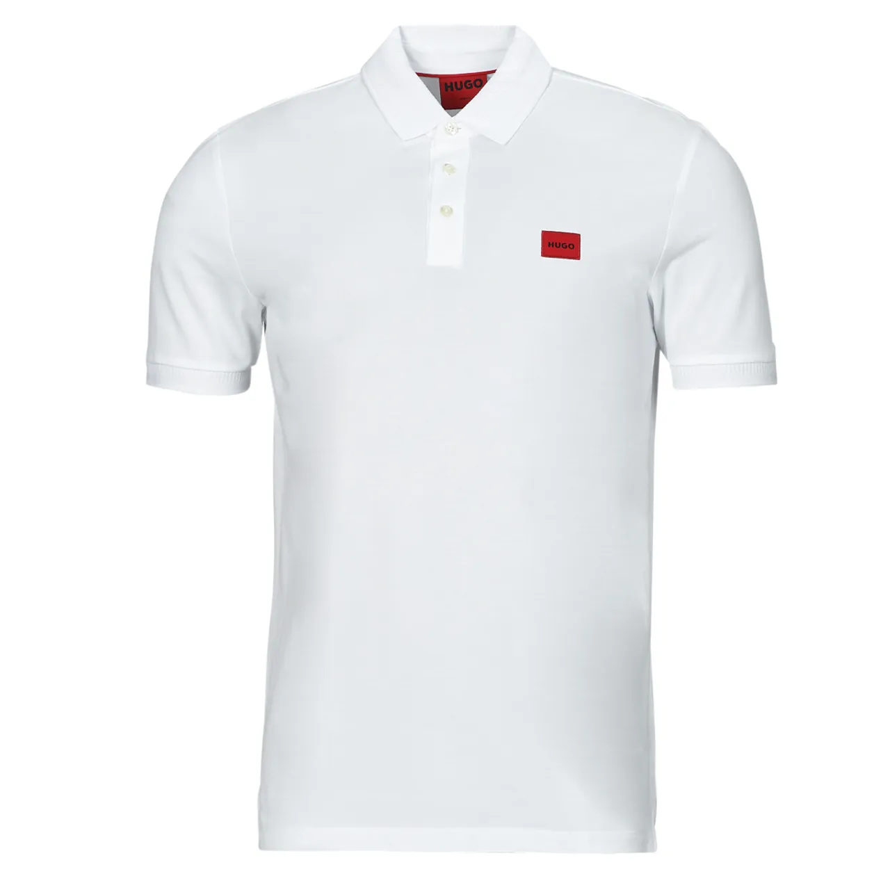 HUGO  Dereso232  men's Polo shirt in White