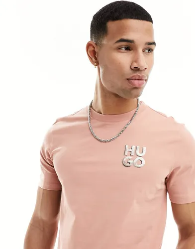 HUGO Detzington241vt-shirt in pink