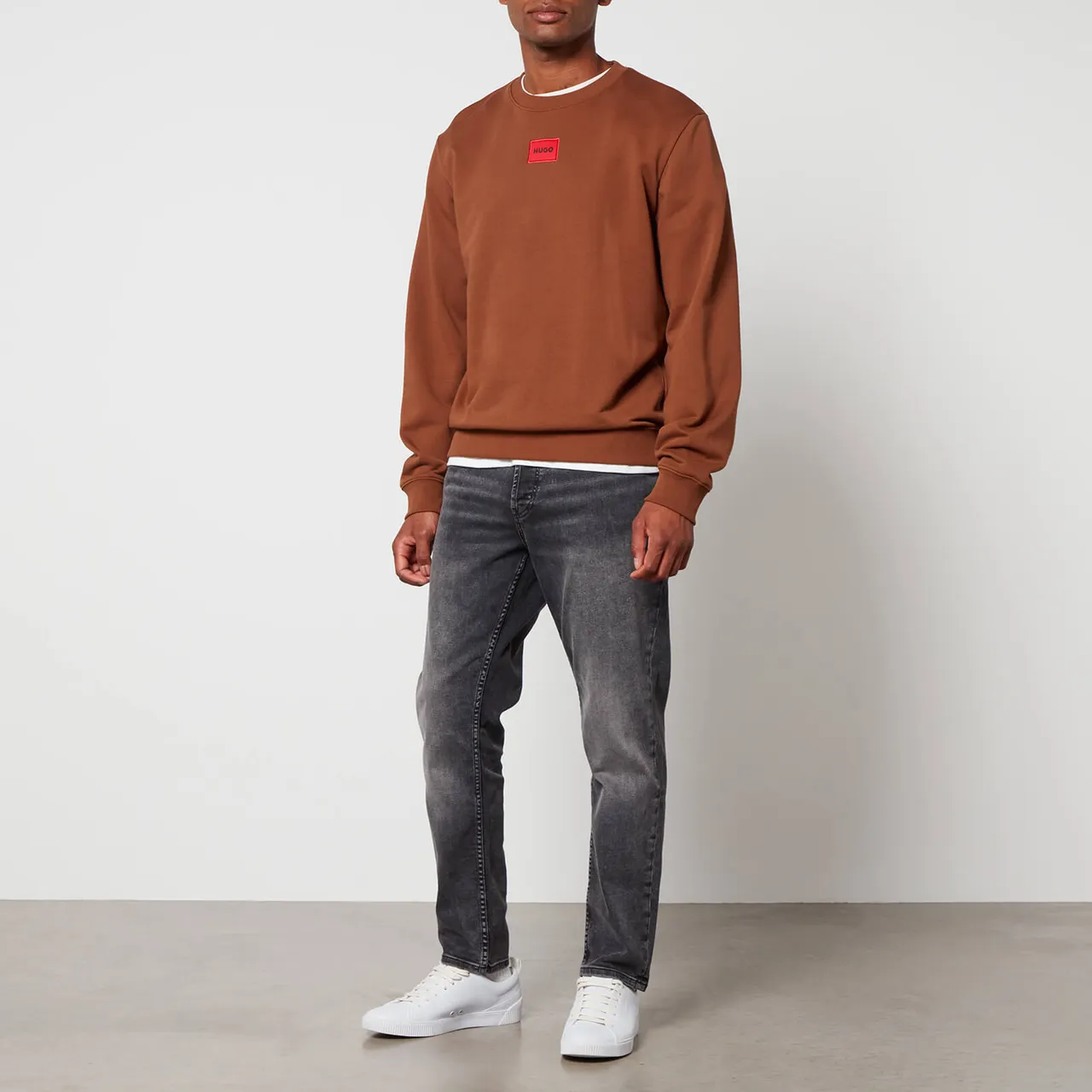 HUGO Diragol212 Cotton-Jersey Sweatshirt