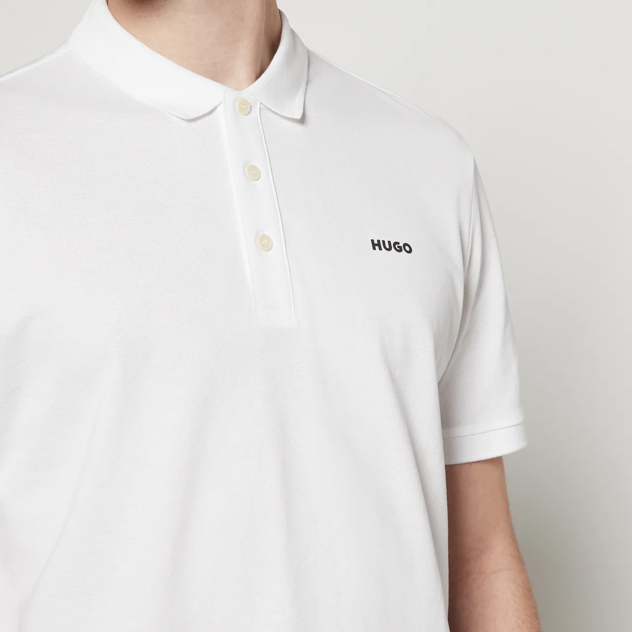 HUGO Donos222 Cotton-Piqué Polo Shirt