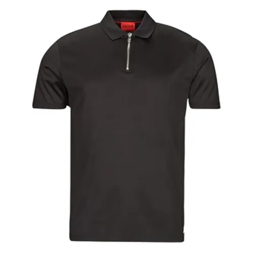 HUGO  Dozelot  men's Polo shirt in Black
