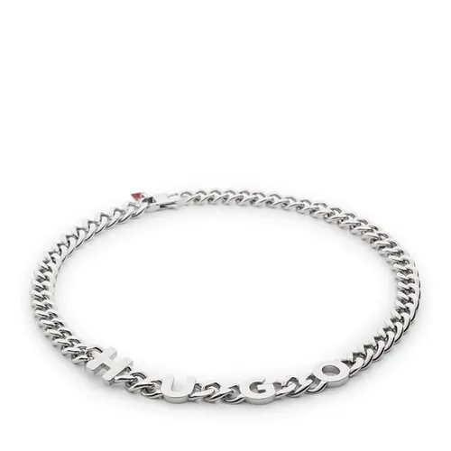 Hugo E-Chain Necklace - Silver