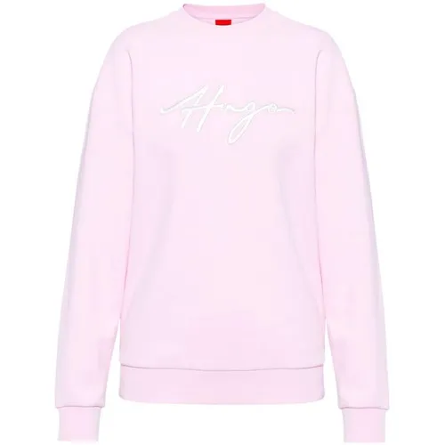Hugo Easy Crew Sweatshirt - Pink