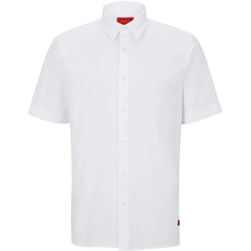Hugo Ebor Short Sleeve Shirt - White