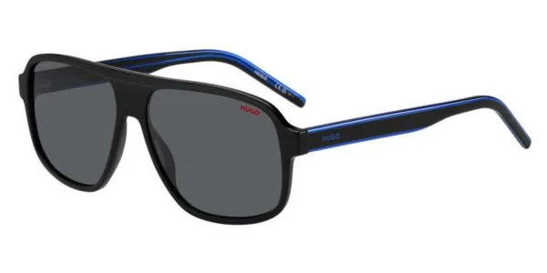 HUGO HG 1296/S D51/IR Men's Sunglasses Black Size 60