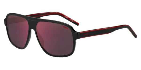 HUGO HG 1296/S OIT/AO Men's Sunglasses Black Size 60
