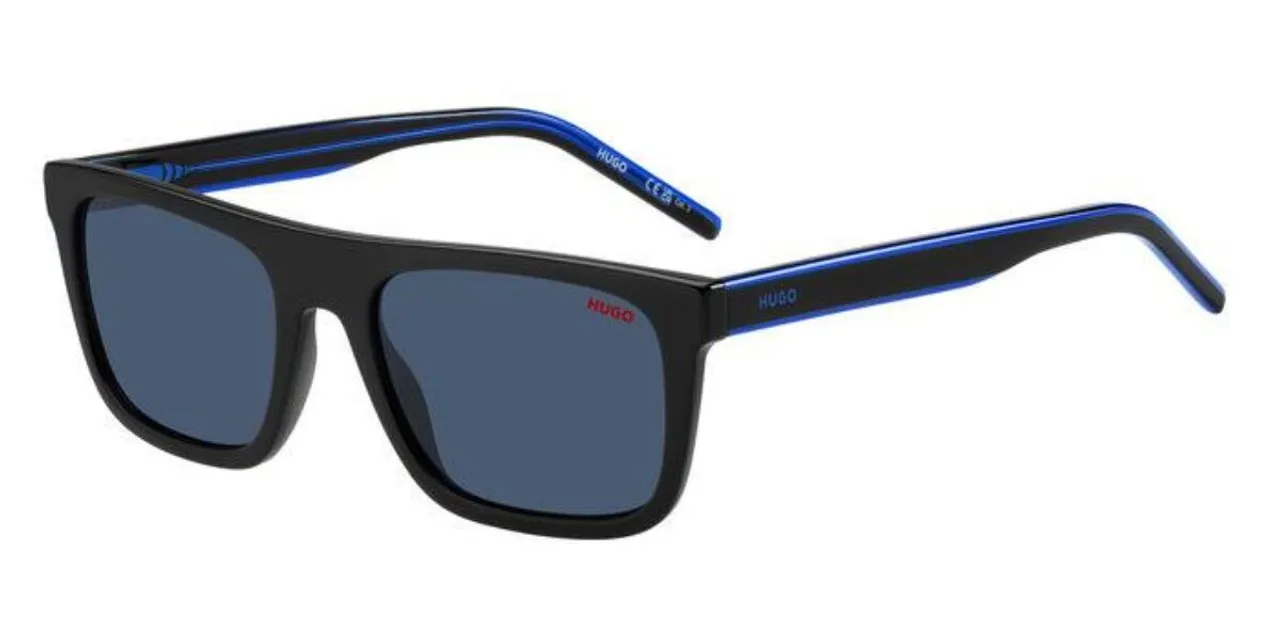 HUGO HG 1297/S D51/KU Men's Sunglasses Black Size 54