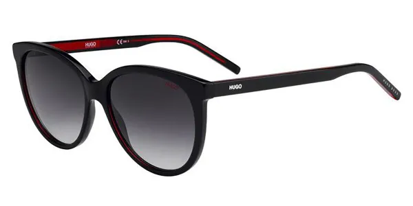 HUGO Hugo 1006/S OIT/9O Women's Sunglasses Black Size 56