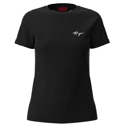 Hugo Hugo Boss Graffiti-Style Logo Slim Fit T-Shirt - Black