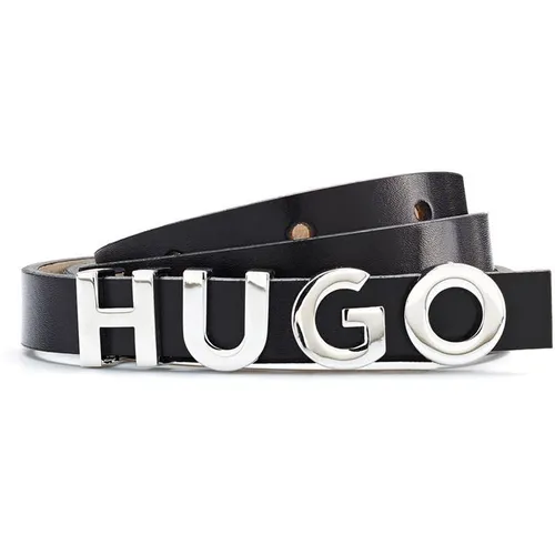 Hugo Hugo Zula Belt 1.5cm Womens - Black