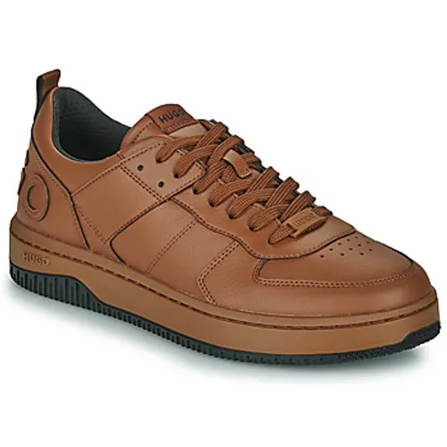 HUGO  Kilian_Tenn_grpu  men's Shoes (Trainers) in Brown