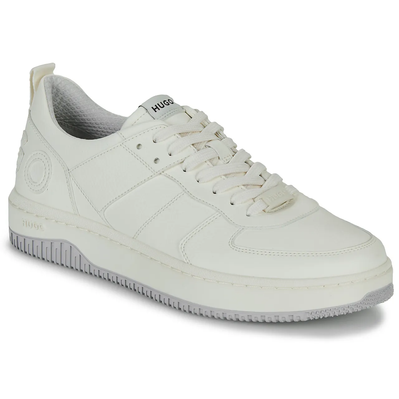 HUGO  Kilian_Tenn_grpu  men's Shoes (Trainers) in White