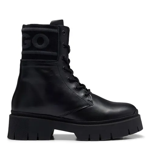 Hugo Kris Lace Boots - Black