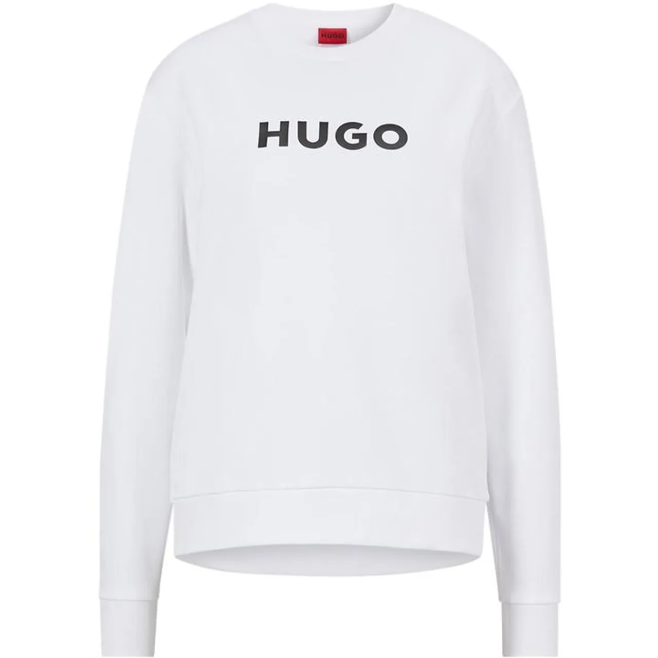 Hugo Logo Hugo Sweatshirt - White