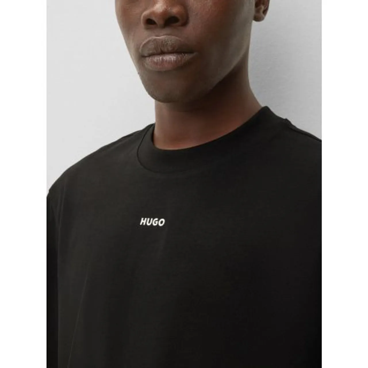 HUGO Mens Black Dapolino T-Shirt