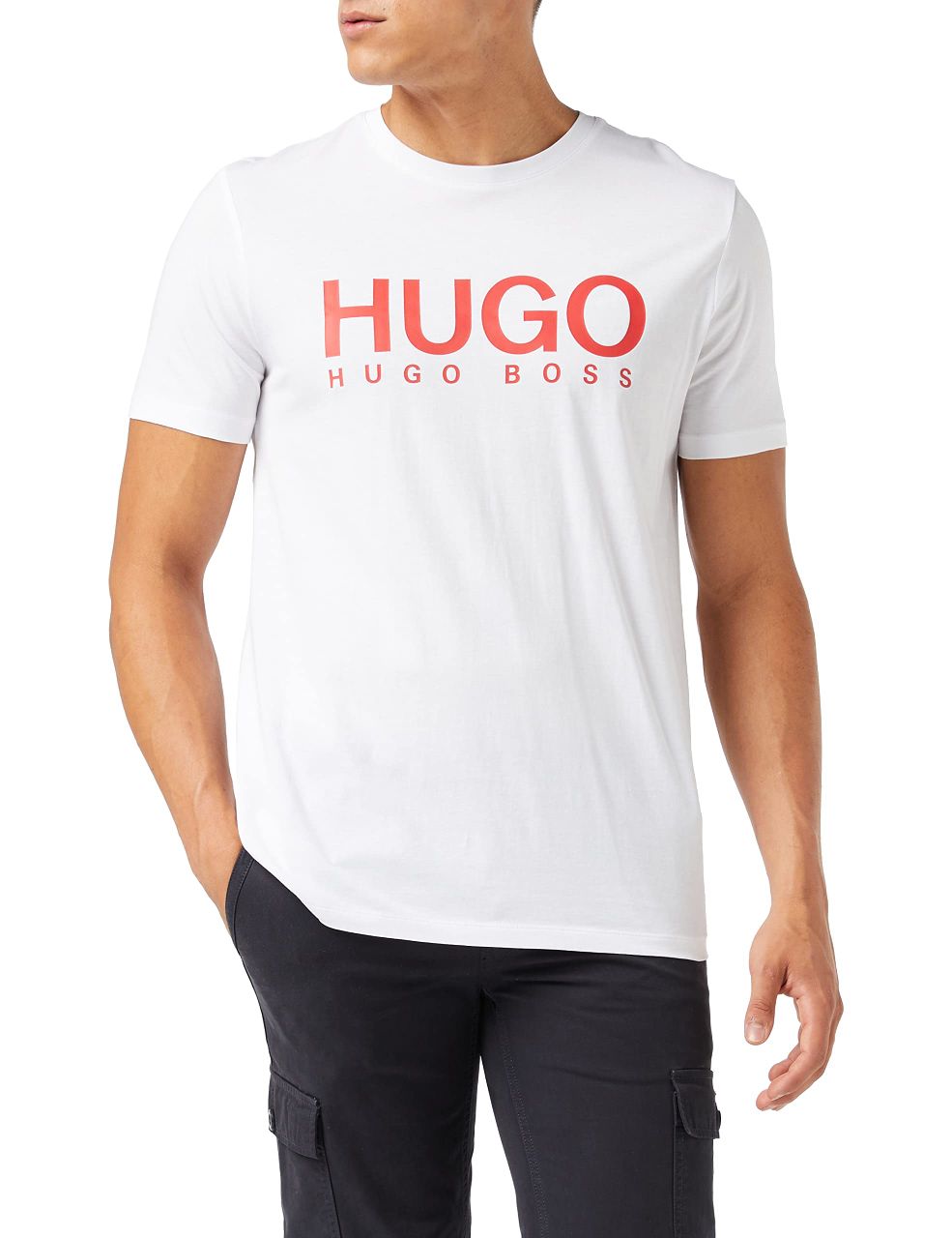 Hugo Boss HUGO Men's Dulivio 10229761 01 T-Shirt - Compare prices