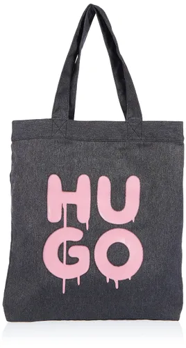HUGO Mens Erik HM Tote Cotton-blend tote bag with