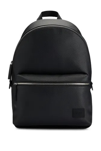 HUGO Mens Ethon 2.0HI Backpack Logo-patch backpack in