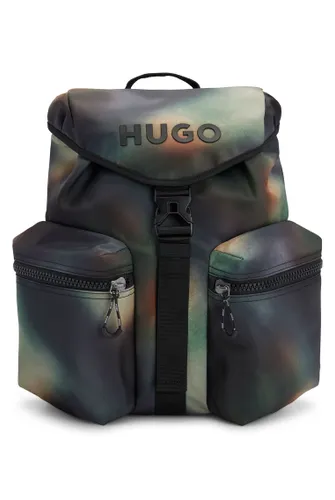 HUGO Mens Jeremy Backpack Recycled-nylon backpack with
