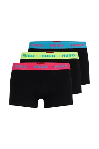 HUGO Mens TRUNK TRIPLET PACK Three-pack of stretch-cotton