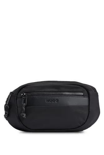 HUGO Mens Wayner Waistbag Logo-Embossed Belt Bag in Mixed
