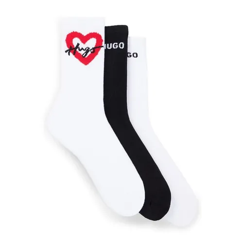 Hugo Pack Lover Crew Socks Ladies - Multi