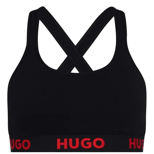 Hugo Padded Sports Bra - Black
