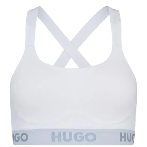 Hugo Padded Sports Bra - White