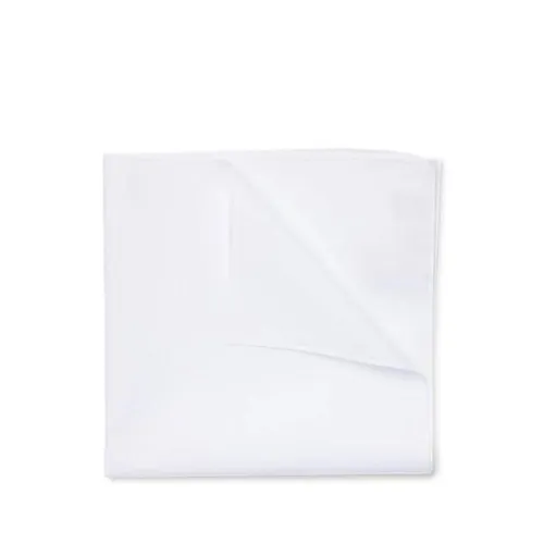 Hugo Pocket Square - White