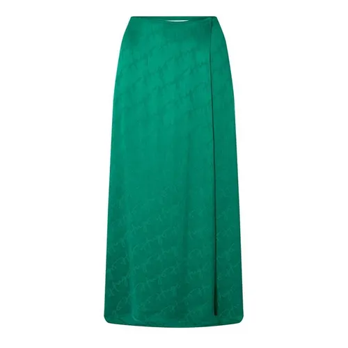 Hugo Rafika Skirt Midi Skirt - Green