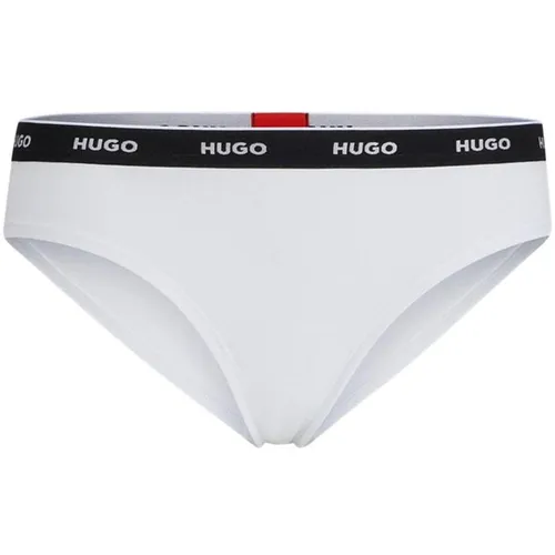 Hugo Regular Rise Brief - White